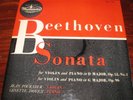 Westminster WL 5176 Jean Fournier Ginette Doyen Beethoven Violin Sonatas Promo