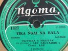 OLIVEIRA & FREITAS NGOMA 1827 AFRICA 78 RPM E- CONGO AFRICAN GUITAR