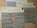 A 02205/7 BACH Violin Sonatas & Partitas 1-3 GRUMIAUX PHILIPS MONO 3 LP EX