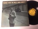 Miles Davis Quintet LP Workin' ORIG Prestige