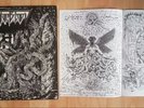 TEITANBLOOD SEVEN CHALICES 2 LP FIRST PRESS BOOKLET BLACK METAL DEATH METAL