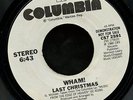 WHAM   LAST CHRISTMAS. PROMO 45. LONG/SHORT. 1986.