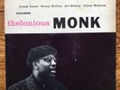 Thelonious Monk - Prestige 7053 LP DG NYC Mono LP