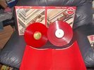 THE BEATLES DOUBLE ALBUM 1962-1966 GREATEST HITS ON RED VINYL PLAYS NEAR MINT