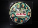 PICTURE DISC GEORGE HARRISON FASTER & YOUR LOVE IS FOREVER 45 RECORD - 8C5