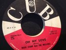 MACK STARR & THE MELLOWS - OH MY LOVE / DRIFTING APART - CUB K9117.VG+