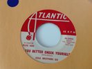 SOUL BROTHERS SIX - YOU BETTER CHECK YOURSELF - ATLANTIC PROMO 2456. VG++