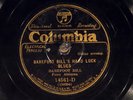 78 RPM --  Ed Bell (as Barefoot Bill), Columbia 14561, VV+ / V  Blues