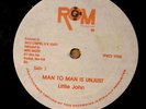 LITTLE JOHN Man To Man Is Unjust / FREDDIE MCGREGOR Rock This Session ROOTS 12