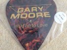 Gary Moore vinyl Hold on to Love shaped picture disc TEN S 13 NM