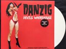 DANZIG - DEVILS WHOREHOUSE - LIMITED WHITE COLORED VINYL - SAMHAIN MISFITS