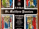 WILLEM MENGELBERG BACH ST MATTHEW PASSION COLUMBIA 6 EYE MONO 3LPS RARE NM/EX