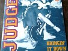 Judge - 'Bringin' it down' Lp. 2015 25th Anniversary press.Purple vinyl. sXe. SS