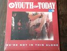 Youth of Today 'We're not in this alone' LP. Red Vinyl. NYHC.SSD.JUDGE.