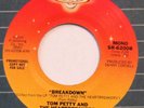 TOM PETTY & HEARTBREAKERS Breakdown SHELTER promo 45 Mono/Stereo NM 7”