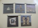 5 Pink Floyd albums. Relics/Lapse/Division/Dark Side/Echoes  No Jewel Cases.