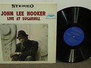 John Lee Hooker, Live at Sugar Hill, orig Galaxy vinyl LP, 1968, VG+/VG, blues