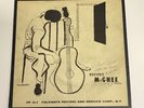 RARE Autographed Brownie McGhee Blues 10” LP Signed To Burl Ives