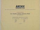 ENRICO MAINARDI BACH CELLO SOLO SUITES NO.1/2 ARCHIV ED.1 14029 APM NM