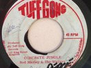 BOB MARLEY & WAILERS - HURTING INSIDE / CONCRETE JUNGLE - TUFF GONG ( REGGAE 7 )