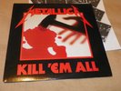 Metallica Kill 'Em All - ELEKTRA - 1983 - Original Vinyl LP - Nice - Exc Vinyl