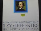 Felix Mendelssohn-Bartholdy - 5 Symphonies 4 LP Mint- 2830 127 Italy 1973 Record