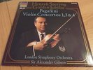 HENRY SZERYNG PAGANINI VIOLIN CONC. 1,3&4 DUTCH 2LP PHILIPS 6725 029