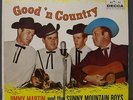 1960's COUNTRY Lp Jimmy Martin Sunny Mountain Boys Good 'n Country Decca 74016