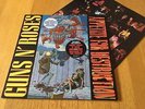 GUNS N' ROSES - APPETITE FOR DESTRUCTION - 1987 LP WITH BANNED STICKERED SLEEVE