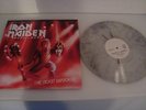 IRON MAIDEN THE BEAST UNMASKED LP GREY MARBLED MISPRESSED LIVE 1980 SWEDEN KISS