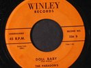 PARAGONS: Doll Baby / Darlin, I Love You 45 (very close to M-)
