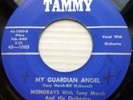 Monorays FIRST press TAMMY 45 MY GUARDIAN ANGEL / FIVE MINUTES TO LOVE YOU PJ116