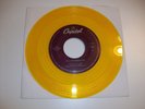 Beatles 45 RPM Yellow Submarine & Eleanor Rigby Orange Vinyl Cema Capital 17696