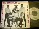 THE SPARKLES/I WANT TO BE FREE/RARE 60'S GARAGE BEAT/FRENCH PRESS/7