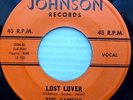 the Cameos   VG++ doowop orig. orange label JOHNSON 45 Lost Lover / Wait Up D118
