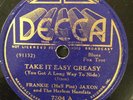 decca 7304 Frankie Half-Pint Jaxon THE DIRTY DOZENS Blues 78 rpm