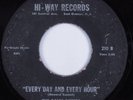 Black Gospel 45 DAVIS SISTERS Every Day And Every Hour HI-WAY HEAR
