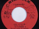 Black Gospel 45 ED FLEMMING Love Lifted Me RIMROCK HEAR