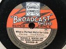 AL BOWLLY + MARIUS B. WINTER ORCH- WHAT A PERFECT NIGHT FOR LOVE BROADCAST 12 78