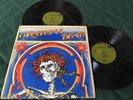 GRATEFUL DEAD Orig 1971 Gatefold 2-LP SET LIVE SKULL AND ROSES Green Label WB