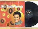 ELVIS PRESLEY ELVIS' GOLDEN RECORDS LP MONO LONG PLAY LABELS
