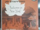Wow  NM 1955 JO STAFFORD Autumn In New York CAPITOL T-197 Paul Weston vinyl