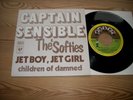 CAPTAIN SENSIBLE/SOFTIES/DAMNED rare unique dutch Poker P/S 45 JET BOY JET GIRL