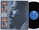 THELONIOUS MONK 5 By 5 RIVERSIDE LP mono