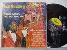 LOUIS ARMSTRONG disco LP 33 giri CANTA WALT DISNEY SONGS THE SATCHMO WAY Italy