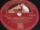 EDDIE SOUTH & DJANGO REINHARDT Sweet Georgia Brown/Eddie's Blues HMV 78rpm