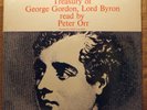 SEALED POETRY LP: TREASURY OF GEORGE GORDON, LORD BYRON PETER ORR 1966 SA 908