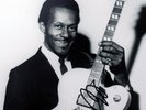 CHUCK BERRY signed photo 10x8