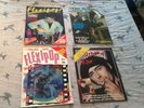 The Jam Flexipop Rarities Inc rare Blue Flexi still attached poster Pop Art Poem
