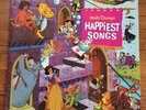 Walt Disney's Happiest Songs Record LP, Disney Music NEAR MINT condition